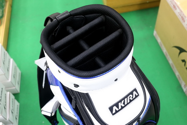 Bag AKIRA 2013 CADDIE BAG WHITE BLUE 