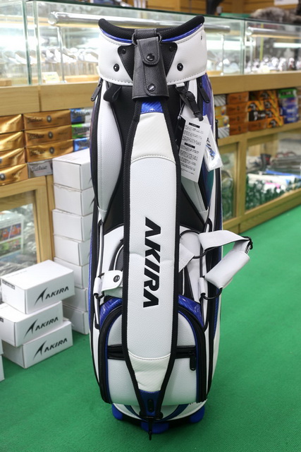 Bag AKIRA 2013 CADDIE BAG WHITE BLUE 