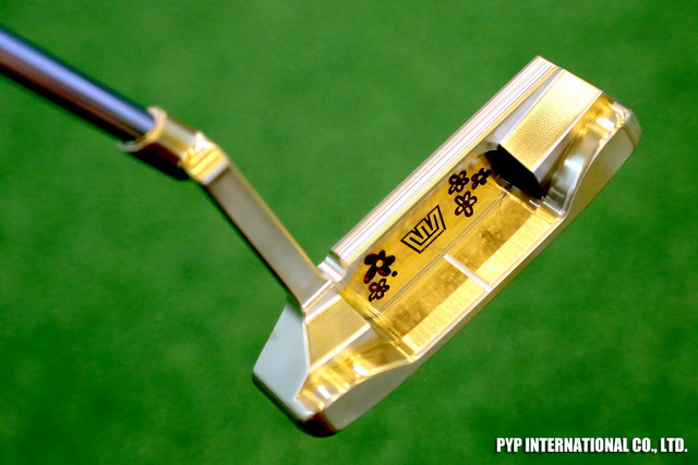 Putter Gauge Design by Whitlam Cherry Blossom Gold Limited Edition 