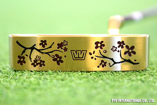 Putter Gauge Design by Whitlam Cherry Blossom Gold Limited Edition 