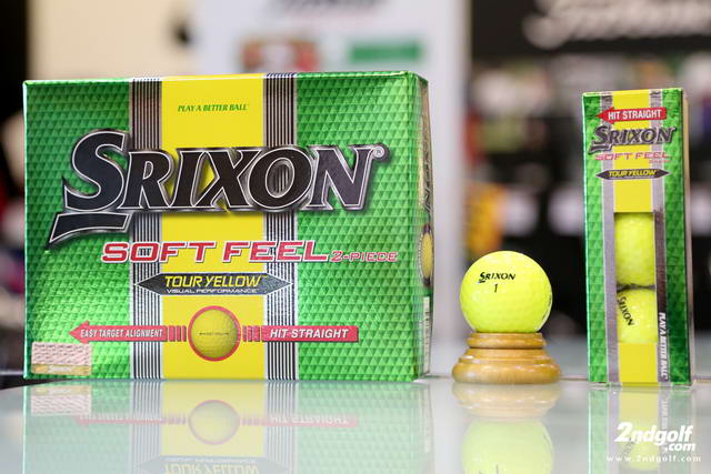 Ball Srixon SOFT FEEL TOUR YELLOW 