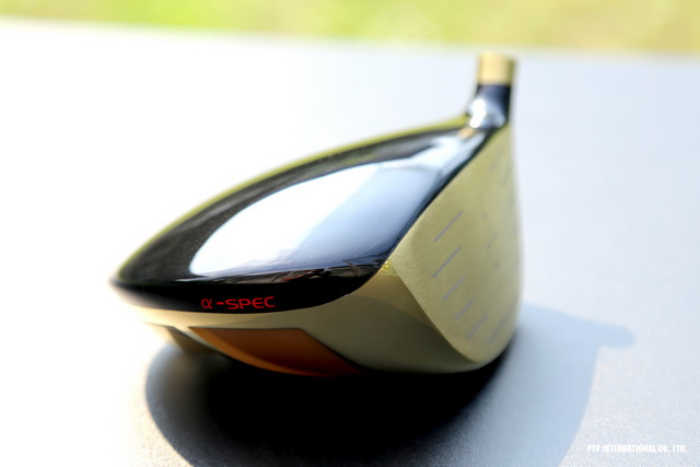 Driver Geotech Quelot RE18 alpha-SPEC Gold 