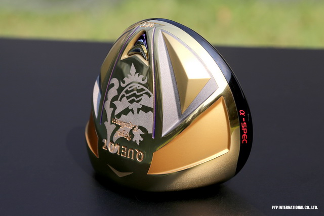 Driver Geotech Quelot RE18 alpha-SPEC Gold 