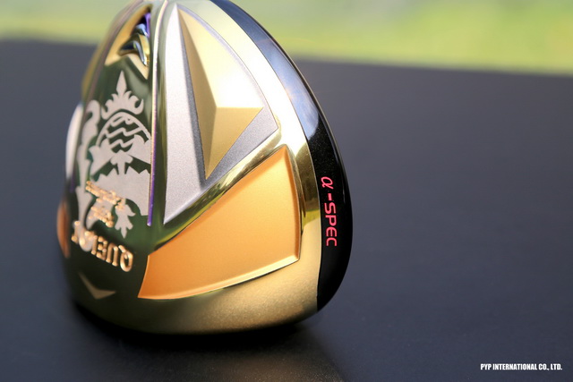 Driver Geotech Quelot RE18 alpha-SPEC Gold 