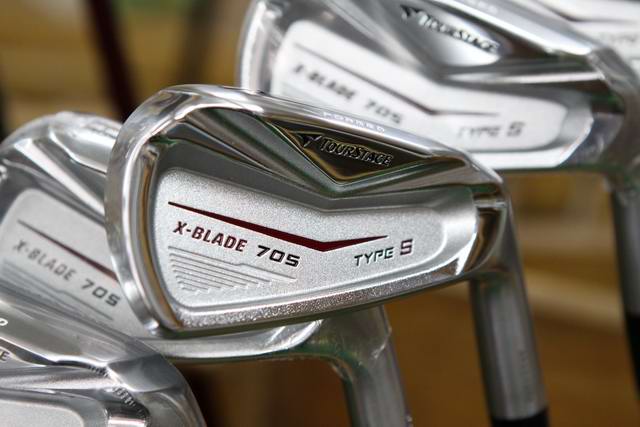 รูปภาพ Iron Set Tourstage X-Blade 705 Type S NS.Pro 950GH Weight 特典付き予約 TOURSTAGE X-BLADE 705 TYPE M クラブ